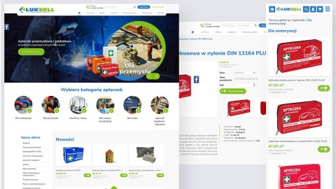 Sklep internetowy Luksell